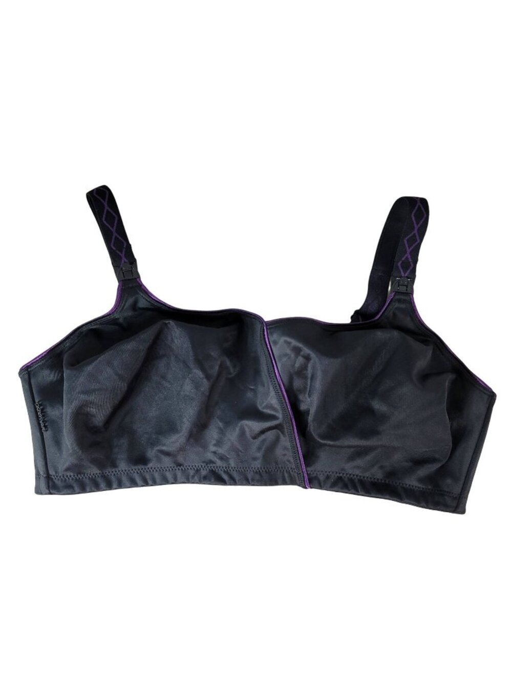 Bravado Wirefree Nursing Bra Black 40D DD Full Cover Active Convert Extend NEW